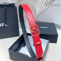 $68.00 USD Chanel AAA Quality Belts For Women #1365184