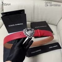 $72.00 USD Dolce & Gabbana D&G AAA Quality Belts For Unisex #1365301