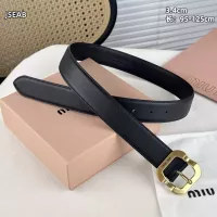 $48.00 USD MIU MIU AAA Quality Belts For Unisex #1365738