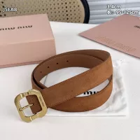 $48.00 USD MIU MIU AAA Quality Belts For Unisex #1365742