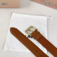 $48.00 USD MIU MIU AAA Quality Belts For Unisex #1365750