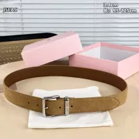 $52.00 USD MIU MIU AAA Quality Belts For Unisex #1365759