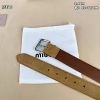 $52.00 USD MIU MIU AAA Quality Belts For Unisex #1365759