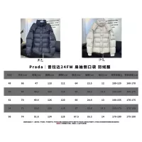 $225.00 USD Prada Down Feather Coat Long Sleeved For Unisex #1366582