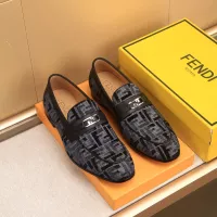 $88.00 USD Fendi Leather Shoes For Men #1367888
