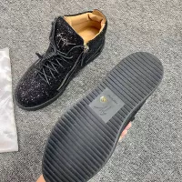 $98.00 USD Giuseppe Zanotti High Tops Shoes For Men #1368336