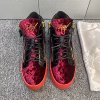 $98.00 USD Giuseppe Zanotti High Tops Shoes For Men #1368338