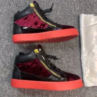 $98.00 USD Giuseppe Zanotti High Tops Shoes For Women #1368339