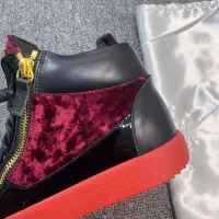 $98.00 USD Giuseppe Zanotti High Tops Shoes For Women #1368339