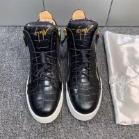 $102.00 USD Giuseppe Zanotti High Tops Shoes For Women #1368343