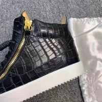 $102.00 USD Giuseppe Zanotti High Tops Shoes For Women #1368343