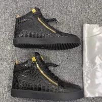 $102.00 USD Giuseppe Zanotti High Tops Shoes For Men #1368344