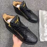 $102.00 USD Giuseppe Zanotti High Tops Shoes For Women #1368345
