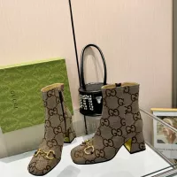 $100.00 USD Gucci Boots For Women #1368718
