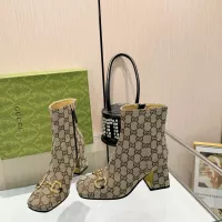 $100.00 USD Gucci Boots For Women #1368719