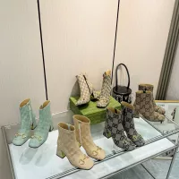 $100.00 USD Gucci Boots For Women #1368719