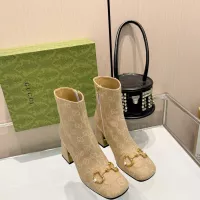 $100.00 USD Gucci Boots For Women #1368720