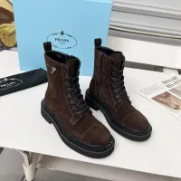 $115.00 USD Prada Boots For Women #1368741