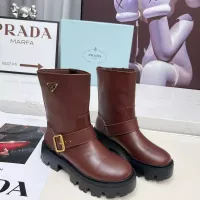 $115.00 USD Prada Boots For Women #1368751