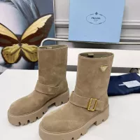 $115.00 USD Prada Boots For Women #1368753