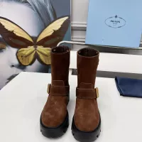$115.00 USD Prada Boots For Women #1368755