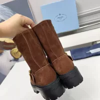 $115.00 USD Prada Boots For Women #1368755