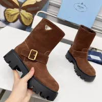 $115.00 USD Prada Boots For Women #1368755