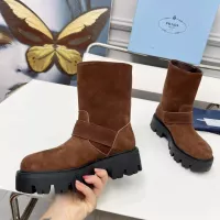$115.00 USD Prada Boots For Women #1368755