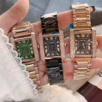 $32.00 USD Cartier Watches In Rose Gold For Women #1369016