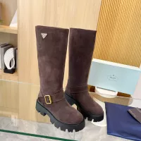 $128.00 USD Prada Boots For Women #1371577