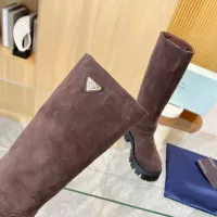 $128.00 USD Prada Boots For Women #1371577