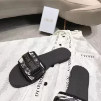 $76.00 USD Christian Dior Slippers For Women #1371730