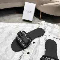 $76.00 USD Christian Dior Slippers For Women #1371740