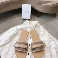 $76.00 USD Christian Dior Slippers For Women #1371749