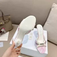 $102.00 USD Christian Dior Slippers For Women #1371753