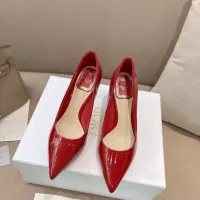 $100.00 USD Christian Dior High-Heeled Shoes For Women #1371896