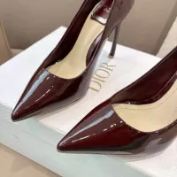 $100.00 USD Christian Dior High-Heeled Shoes For Women #1371899