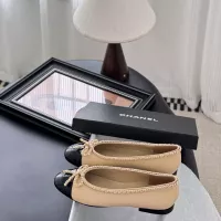 $102.00 USD Chanel Flat Shoes For Women #1371927