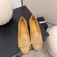 $112.00 USD Chanel Leather Shoes For Women #1371944