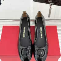 $112.00 USD Salvatore Ferragamo High-Heeled Shoes For Women #1371970