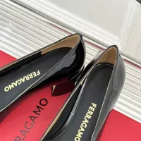 $112.00 USD Salvatore Ferragamo High-Heeled Shoes For Women #1371970