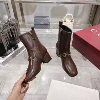 $125.00 USD Gucci Boots For Women #1372104