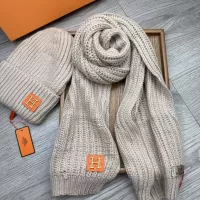$52.00 USD Hermes Hat and Scarf Set #1372493