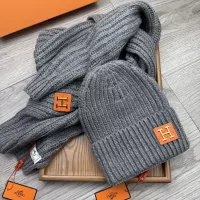 $52.00 USD Hermes Hat and Scarf Set #1372494