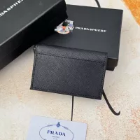 $34.00 USD Prada Wallets In Black For Men #1372680