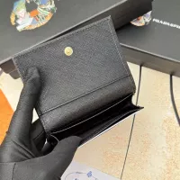 $34.00 USD Prada Wallets In Black For Men #1372681