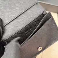 $34.00 USD Prada Wallets In Black For Men #1372689