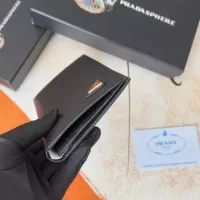 $40.00 USD Prada Wallets In Black For Men #1372700