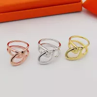 $25.00 USD Hermes Rings In Rose Gold For Unisex #1372848