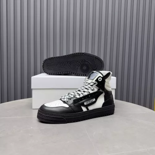 Replica Off-White High Tops Shoes For Women #1373378 $130.00 USD for Wholesale